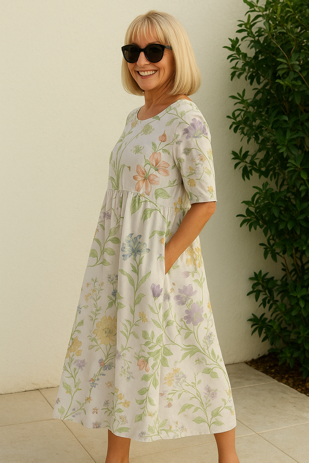 Luna - Robe Midi Relax
