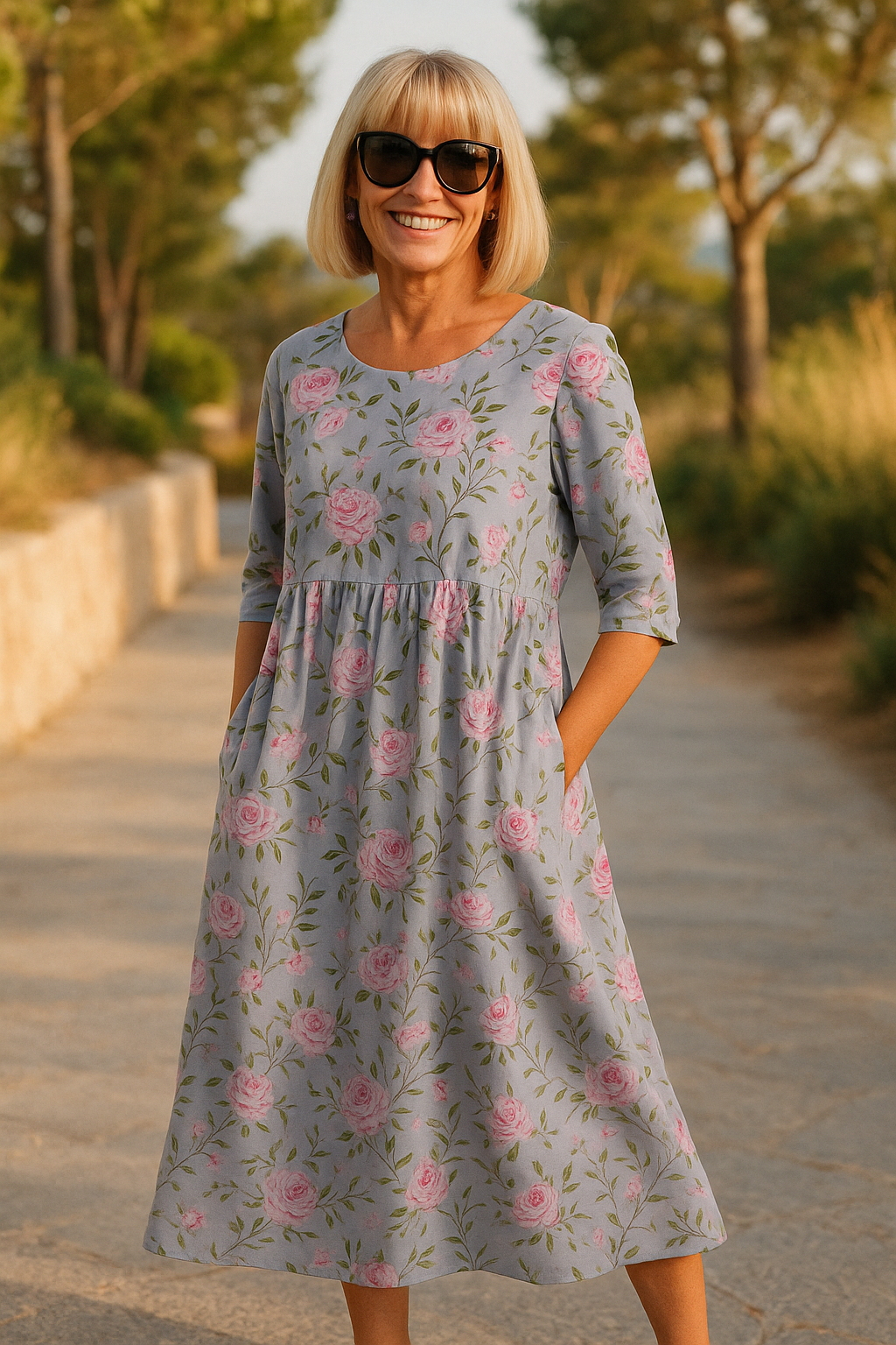 Luna - Robe Midi Relax
