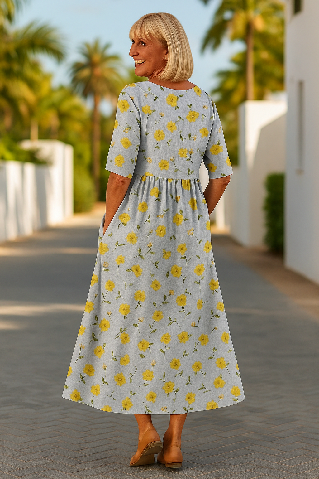 Luna - Robe Midi Relax