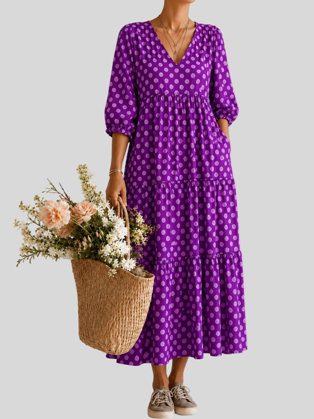 Élodie – Robe Bohème Élégance Intemporelle