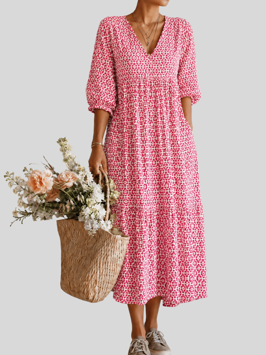 Élodie – Robe Bohème Élégance Intemporelle