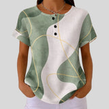 Sophie – T-shirt Moderne à Motifs Abstraits