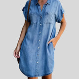 Helen - Robe chemise à boutons
