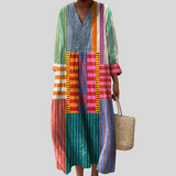 Robe d’Été Imprimée Flatteuse