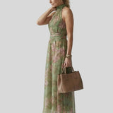 Élodie – Robe Longue Florale Élégante