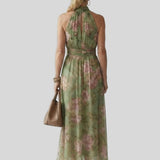 Élodie – Robe Longue Florale Élégante