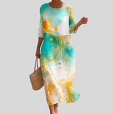 Robe longue fluide chic et confortable