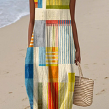 Maelle – Robe Sans Manches Graphique