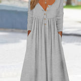 Zara - Robe Midi À Boutons Sur Le Devant