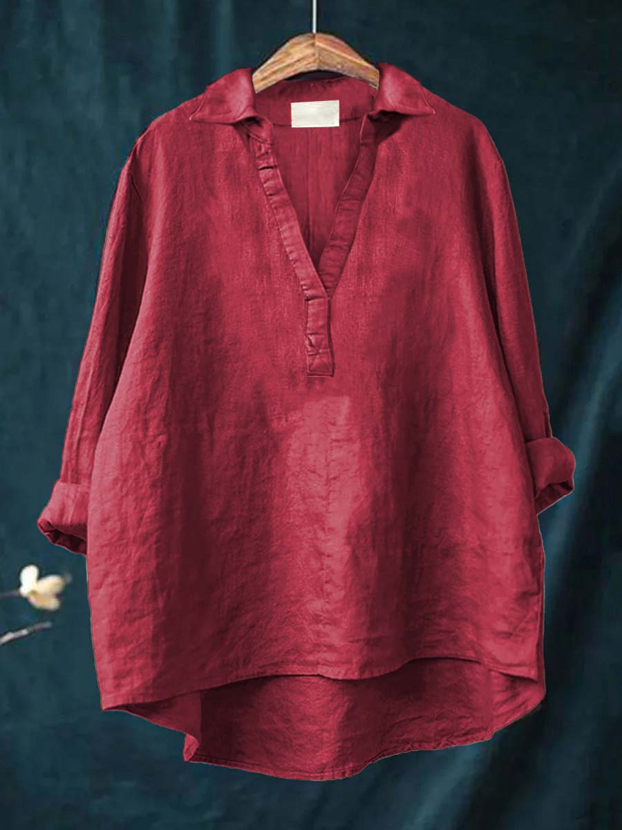 Andrea - Blouse Élégante D'Été