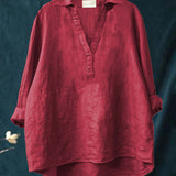 Andrea - Blouse Élégante D'Été
