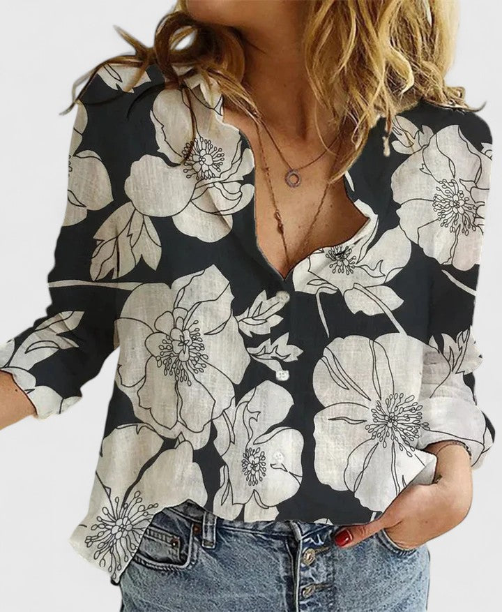 Elena - Blouse Élégante