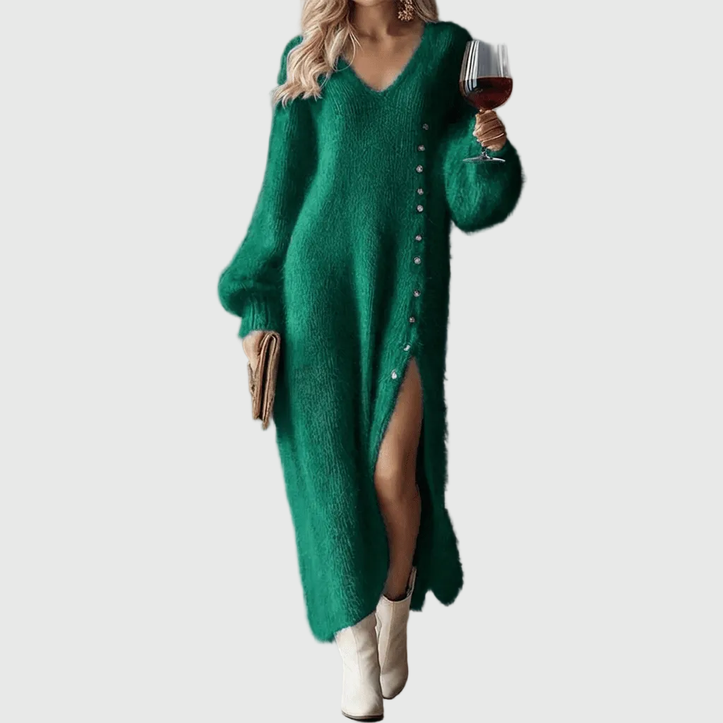 Brielle - Robe De Détente Pour Les Fêtes
