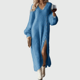 Brielle - Robe De Détente Pour Les Fêtes