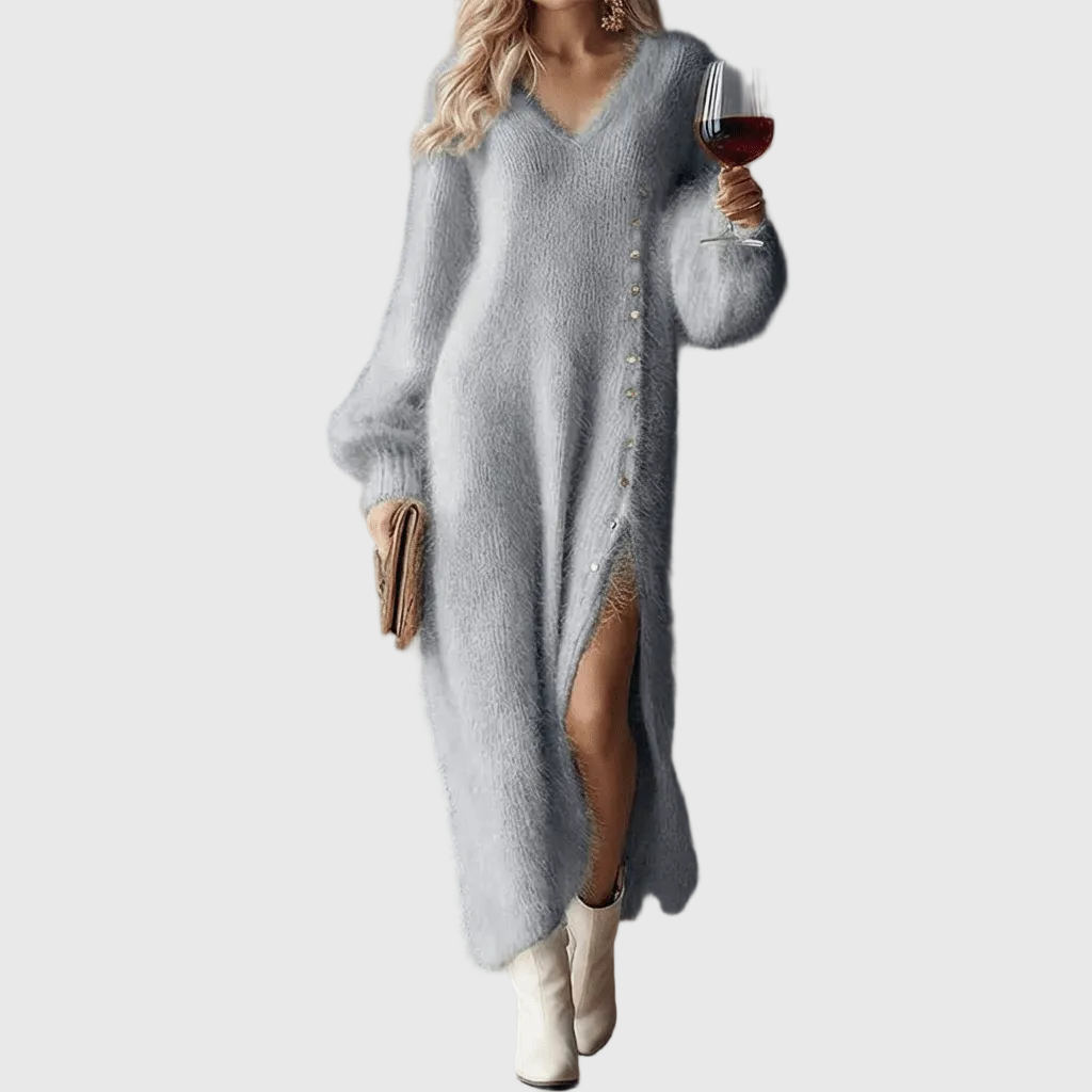 Brielle - Robe De Détente Pour Les Fêtes