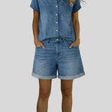 Stephanie - Robe décontractée en jean