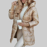 Cecilia - Manteau D'Automne Élégant Avec Capuche