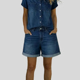 Stephanie - Robe décontractée en jean