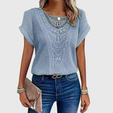 Pearl - Blouse Élégante Style Ibiza