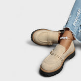 Lora - Mocassins Casual À Bout Rond