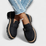 Lora - Mocassins Casual À Bout Rond