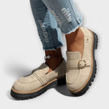 Lora - Mocassins Casual À Bout Rond