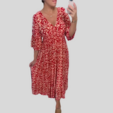 Lillia - Robe Imprimée Boho
