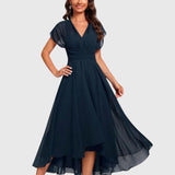 Christina - Robe A-Line À Col V