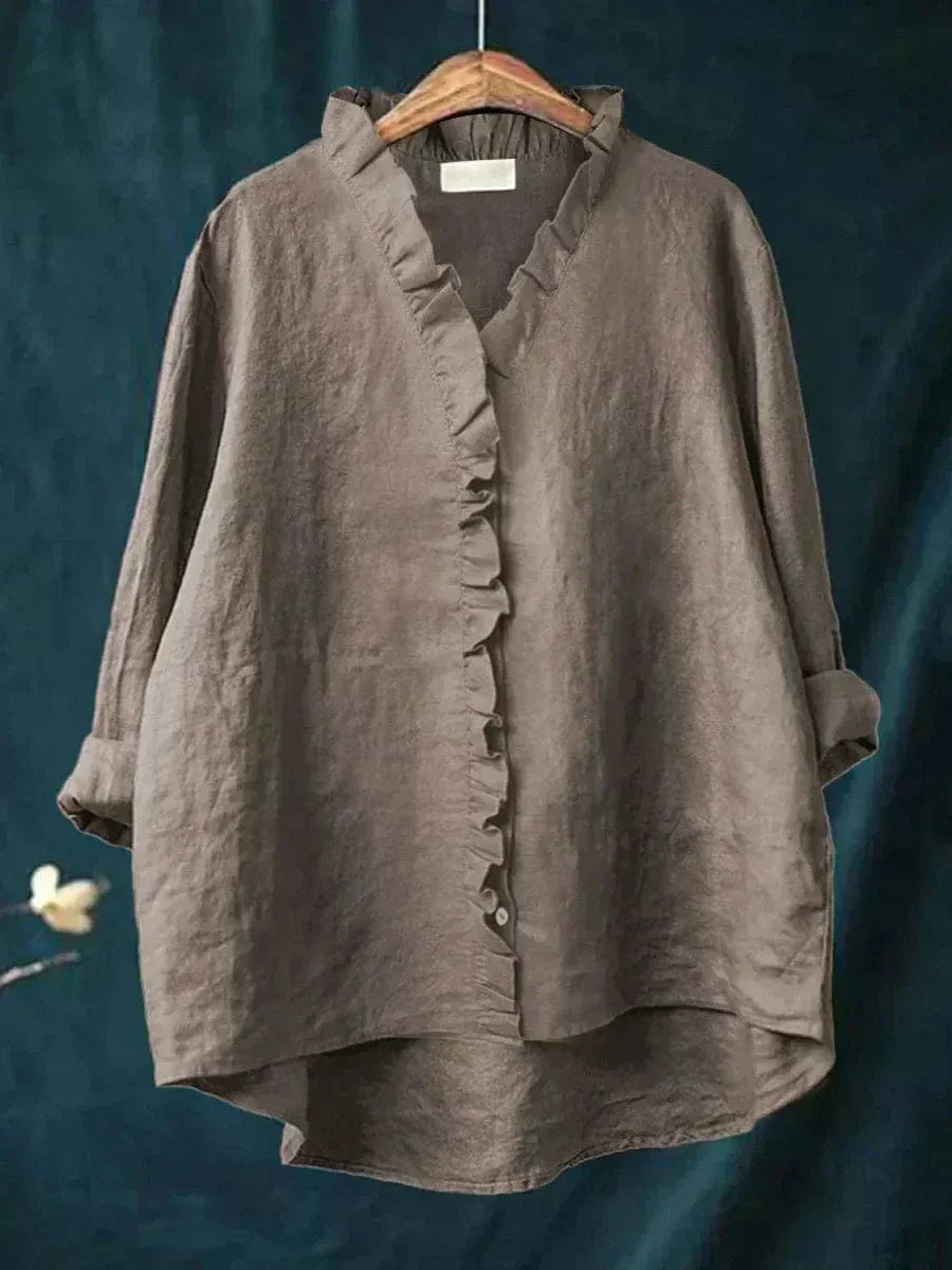 Eline - Blouse Élégante D'Été
