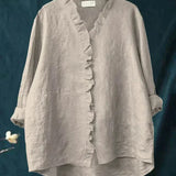 Eline - Blouse Élégante D'Été