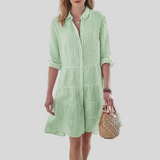 Lolita - Robe À Rayures Côtières Aérienne