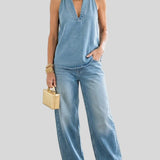 Ivy - Ensemble deux pièces denim vintage