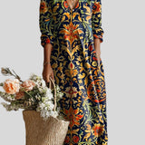 Marguerite – Robe Arabesque Élégante