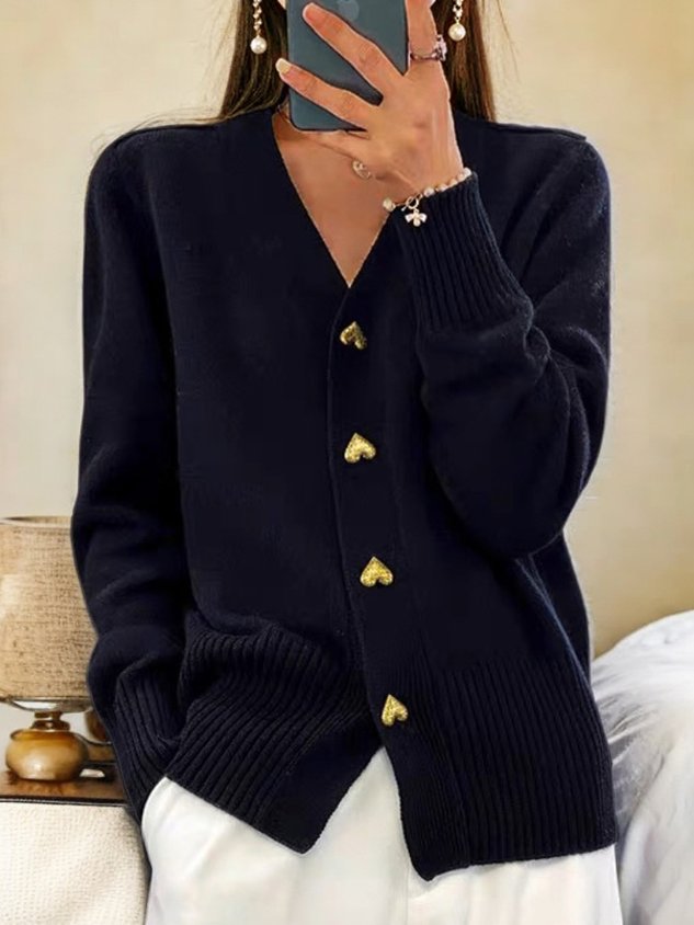 Amy - Cardigan Élégant En Maille