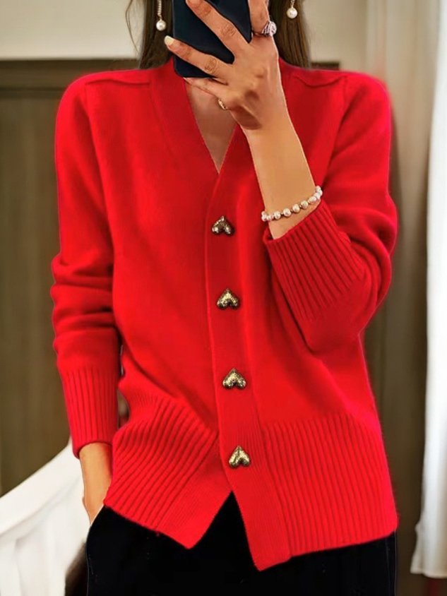 Amy - Cardigan Élégant En Maille